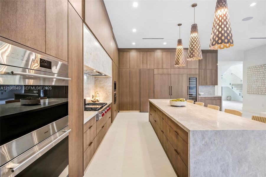 Furnished interior view inside a new home in , Palmetto Bay (Image 11).