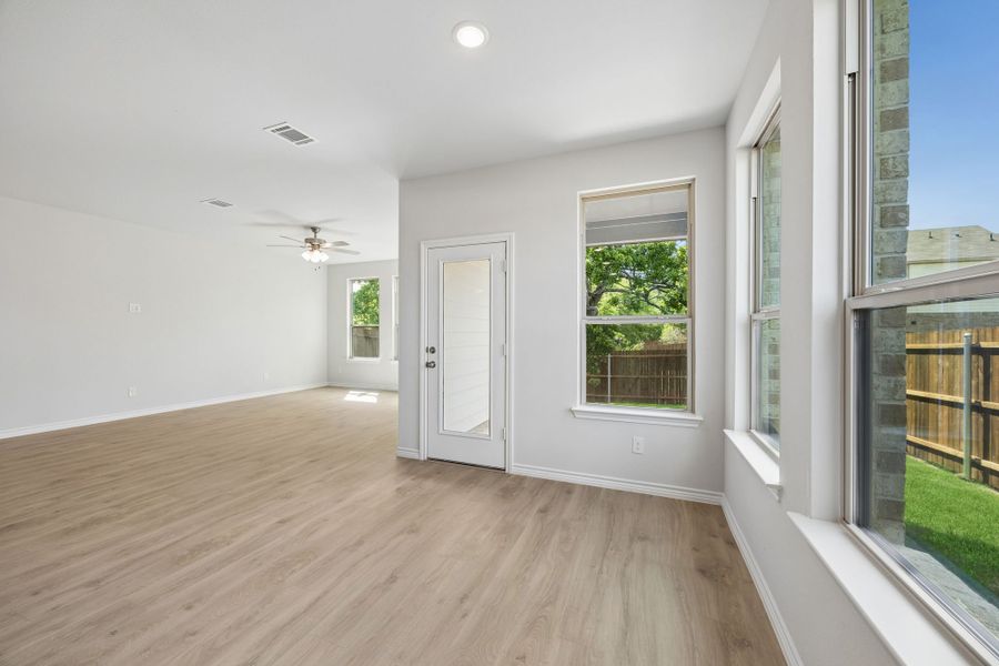 Spacious, unfurnished interior of a new home in Eagle Cove, Denton (Image 19). Spacious, unfurnished interior of a new home in Eagle Cove, Denton (Image 19).