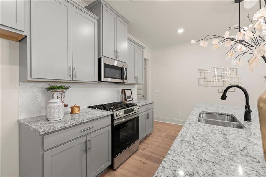 Furnished interior view inside a new home in , Covington (Image 42).