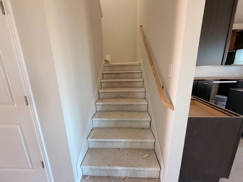 In-progress construction of a new home in The Colony, Bastrop, TX (Image 14).