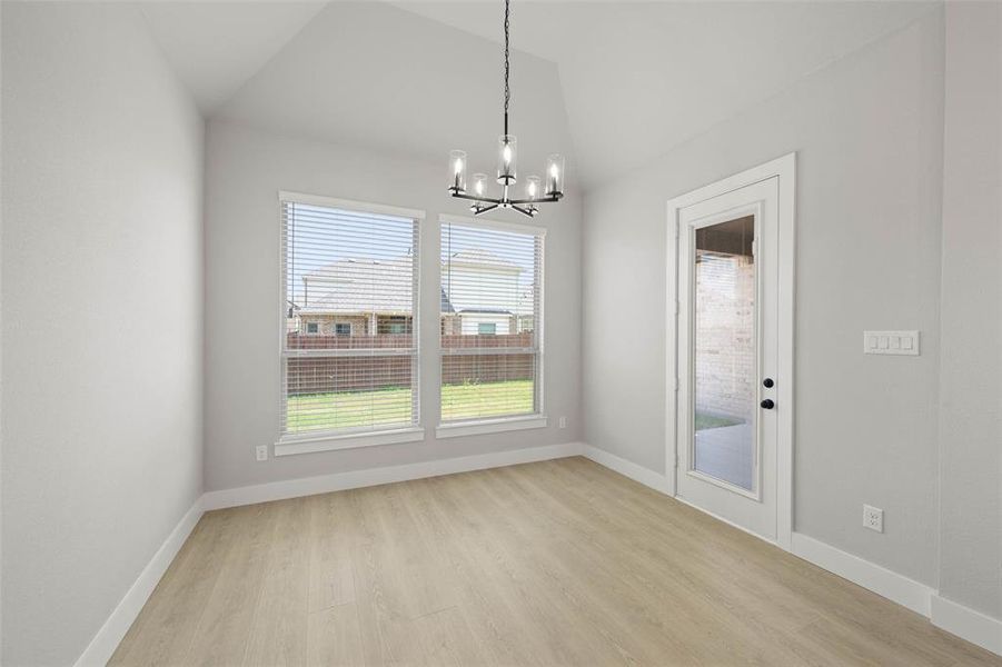 Spacious, unfurnished interior of a new home in Birdsong, Mansfield (Image 22). Spacious, unfurnished interior of a new home in Birdsong, Mansfield (Image 22).
