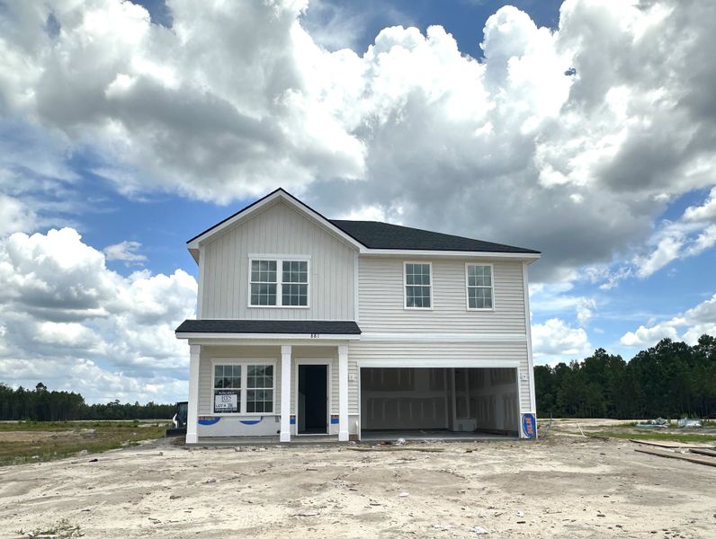 In-progress construction of a new home in Doctor's Creek, Ludowici, GA (Image 5). In-progress construction of a new home in Doctor's Creek, Ludowici, GA (Image 5).