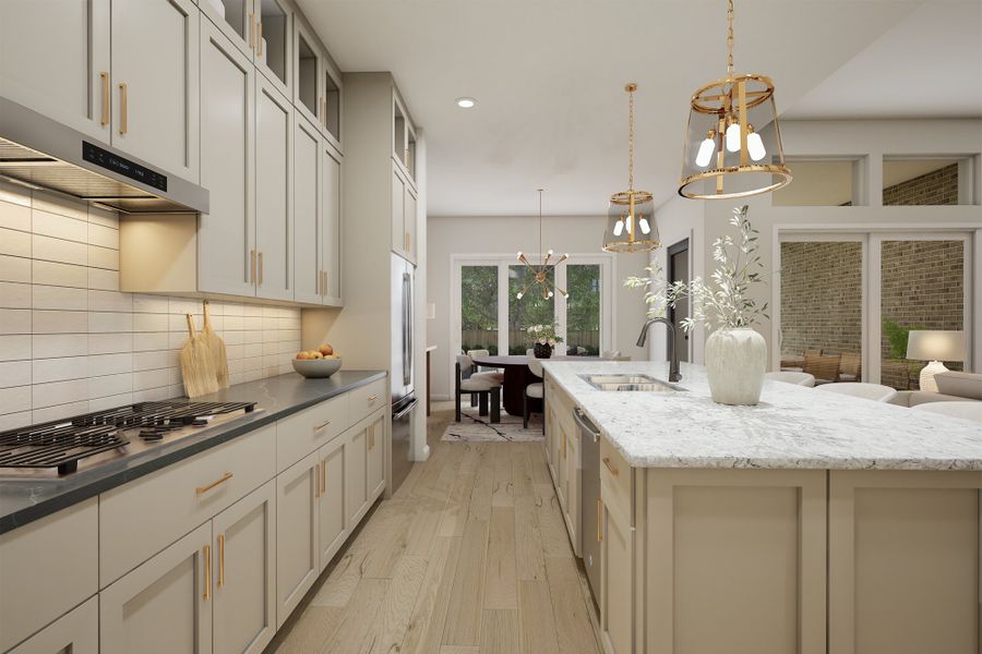 The Presidio - Optional Cooktop Kitchen