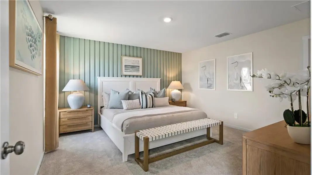 Furnished interior view inside a new home in , Groveland (Image 9).