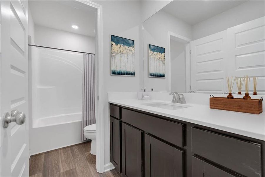 Furnished interior view inside a new home in Salacoa, Calhoun (Image 2).
