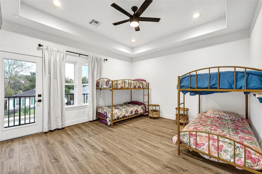 Furnished interior view inside a new home in , Houston (Image 9).