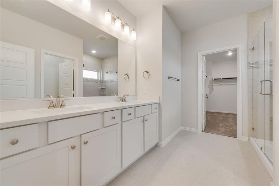 Furnished interior view inside a new home in Spiritas Ranch, Little Elm (Image 8).