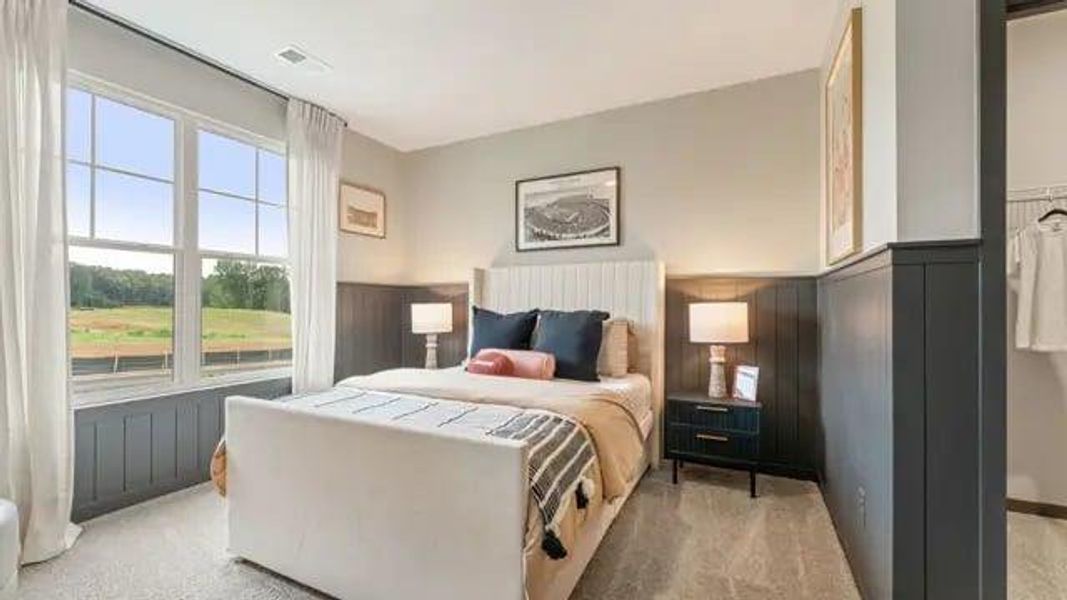 Furnished interior view inside a new home in Echo Grove, Cumming (Image 15).