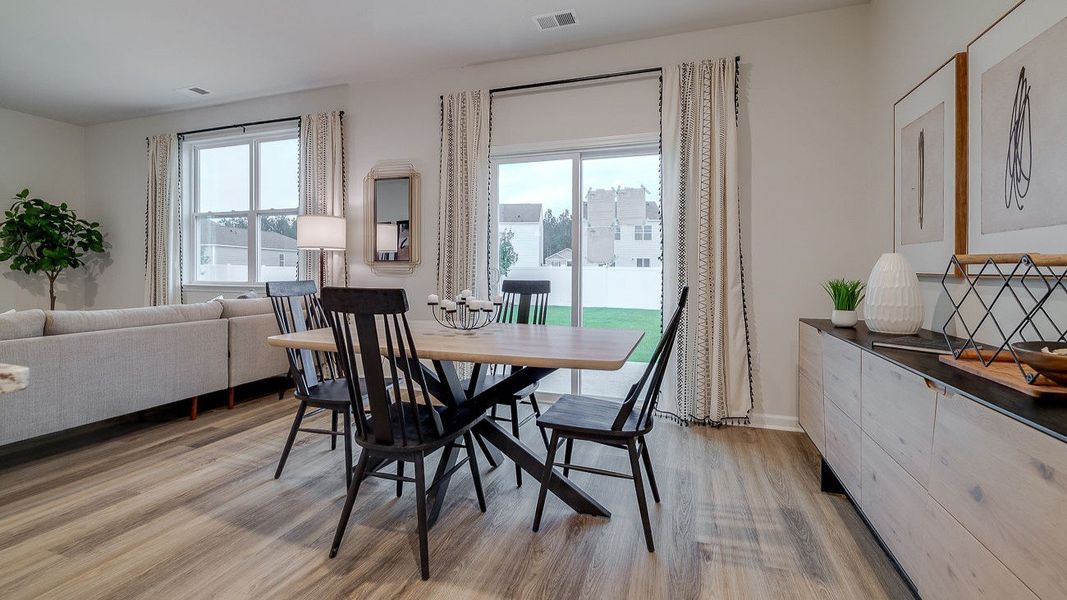Representative furnished interior of a home built from the Hayden by D.R. Horton in Autumn's Wood, Brunswick (Image 20).