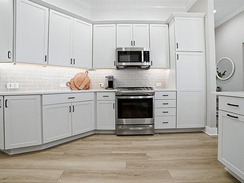 Furnished interior view inside a new home in , The Villages (Image 48). Furnished interior view inside a new home in , The Villages (Image 48).