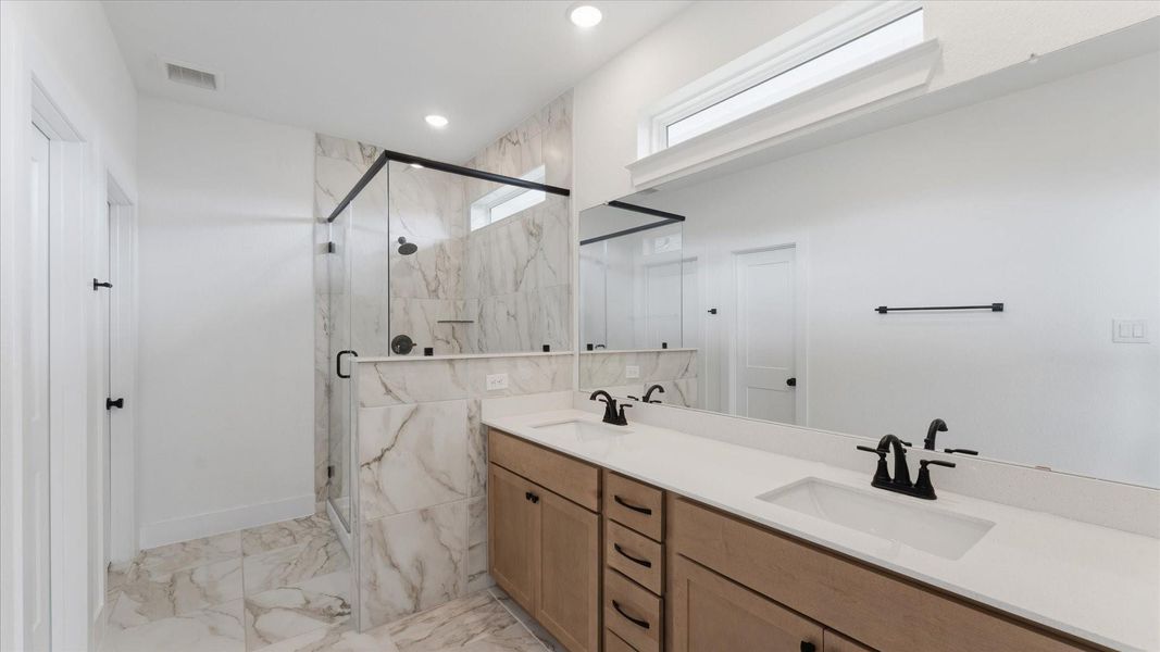Furnished interior view inside a new home in Balmoral, Humble (Image 17).