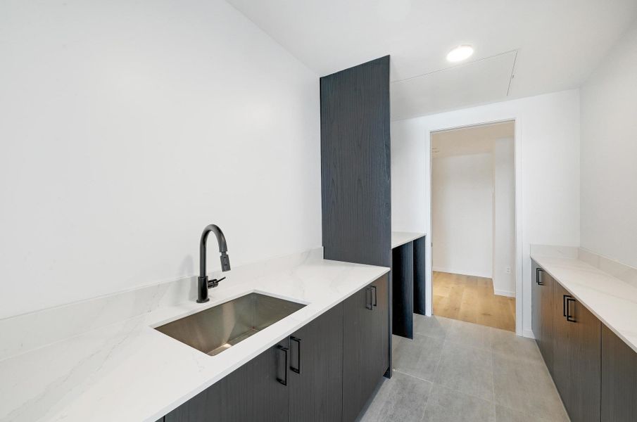 Furnished interior view inside a new home in The Colorfield, Austin (Image 12).