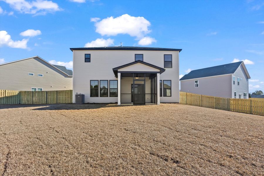 Exterior details and patio area of a home in Portrait Hills, Aiken (Image 4).