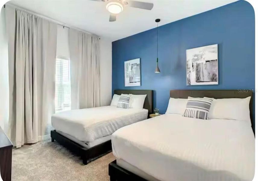 Furnished interior view inside a new home in Storey Lake: Vacation Townhomes, Kissimmee (Image 10). Furnished interior view inside a new home in Storey Lake: Vacation Townhomes, Kissimmee (Image 10).