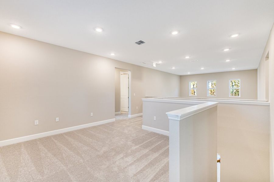 Spacious, unfurnished interior of a new home in Osprey Cove, St. Marys (Image 27). Spacious, unfurnished interior of a new home in Osprey Cove, St. Marys (Image 27).