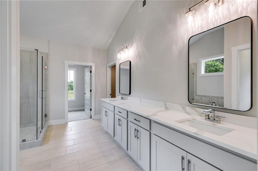 Furnished interior view inside a new home in The Meadows at Lake Circle, Buchanan (Image 10).