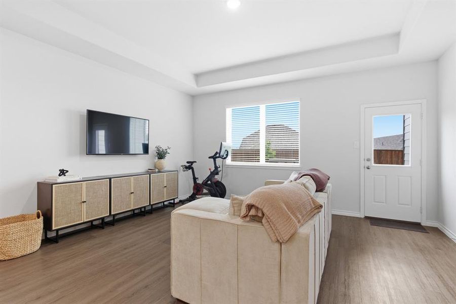 Furnished interior view inside a new home in , Cleburne (Image 10).