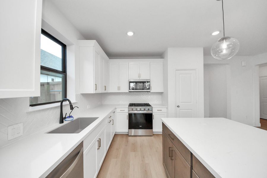 Furnished interior view inside a new home in , Katy (Image 6). Furnished interior view inside a new home in , Katy (Image 6).