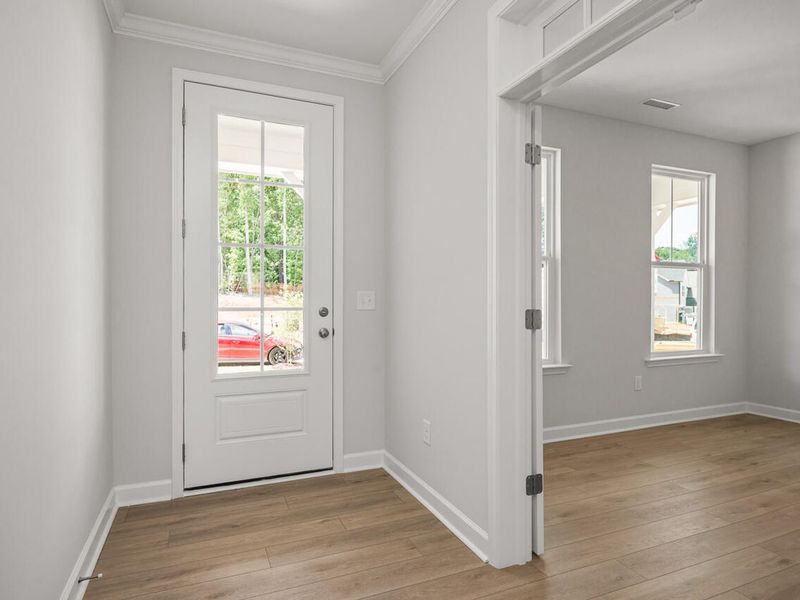 Spacious, unfurnished interior of a new home in Sage on North Main, Wake Forest (Image 11).