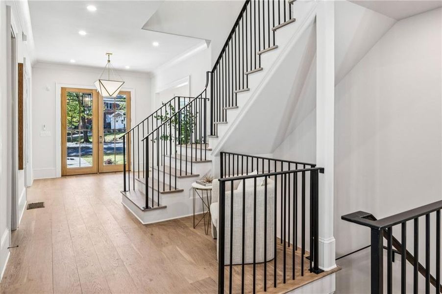 Spacious, unfurnished interior of a new home in , Atlanta (Image 26). Spacious, unfurnished interior of a new home in , Atlanta (Image 26).