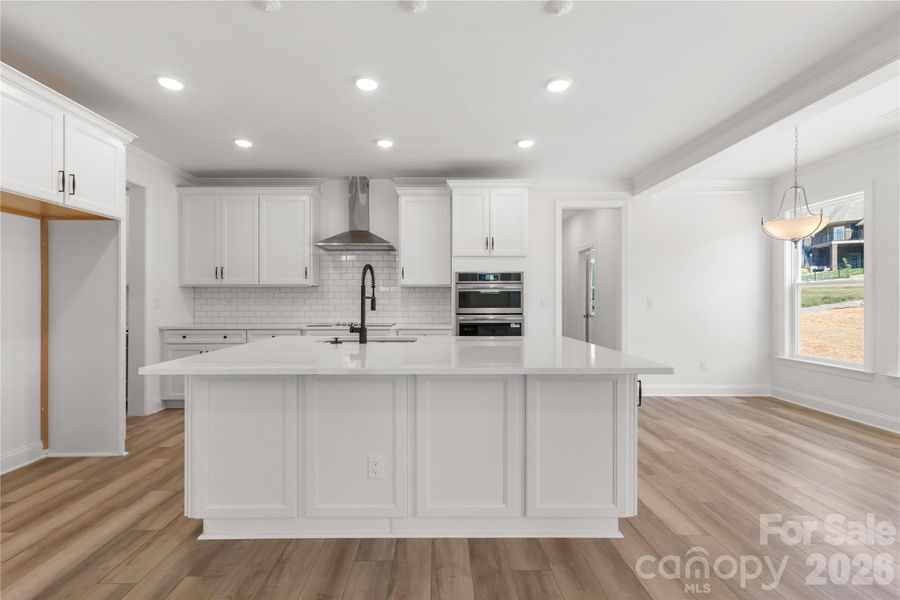 Furnished interior view inside a new home in , Hickory (Image 10).