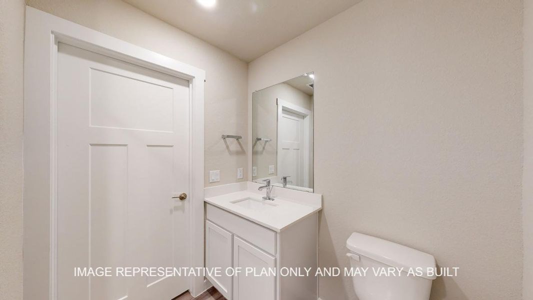 Representative furnished interior of a home built from the Caden by D.R. Horton in Yowell Ranch, Killeen (Image 14).