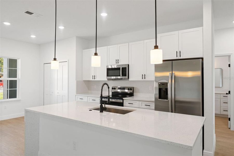 Furnished interior view inside a new home in , Ocala (Image 10).