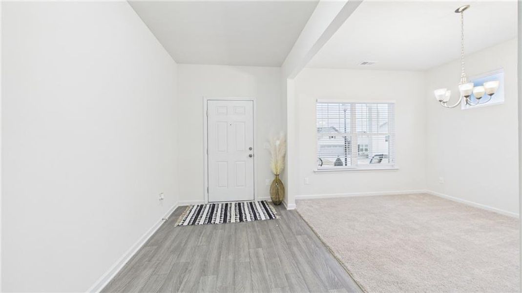 Spacious, unfurnished interior of a new home in , Cartersville (Image 46).