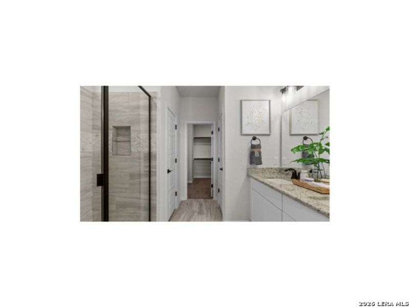 Furnished interior view inside a new home in Comanche Ridge, San Antonio (Image 6).