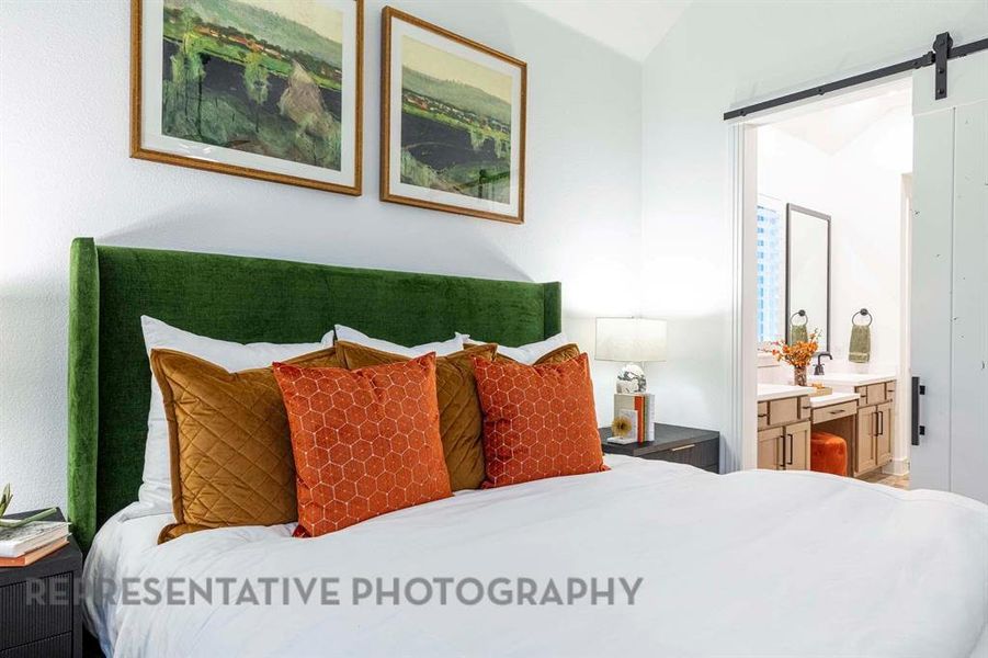 Furnished interior view inside a new home in Devonshire, Forney (Image 18).