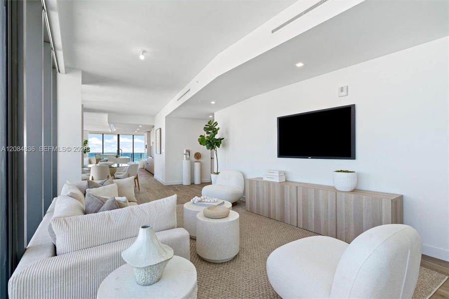 Furnished interior view inside a new home in Casamar, Pompano Beach (Image 6).