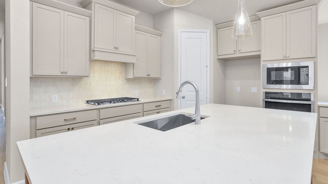 Furnished interior view inside a new home in Woodhavyn, Magnolia (Image 11).