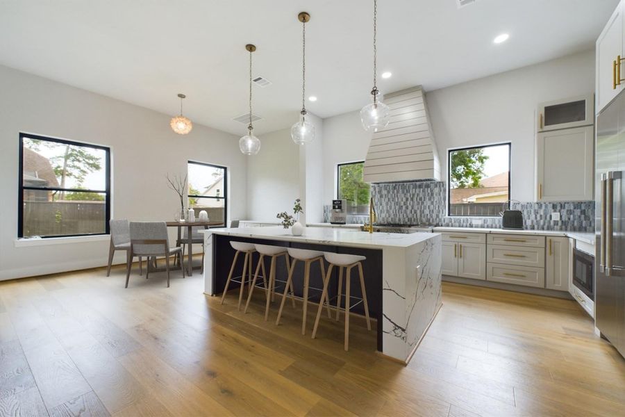 Furnished interior view inside a new home in , Houston (Image 14).