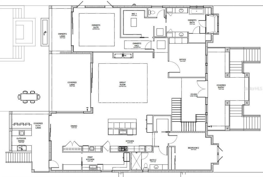 2D floor plan layout of this home in , Dunedin, FL (Image 16). 2D floor plan layout of this home in , Dunedin, FL (Image 16).