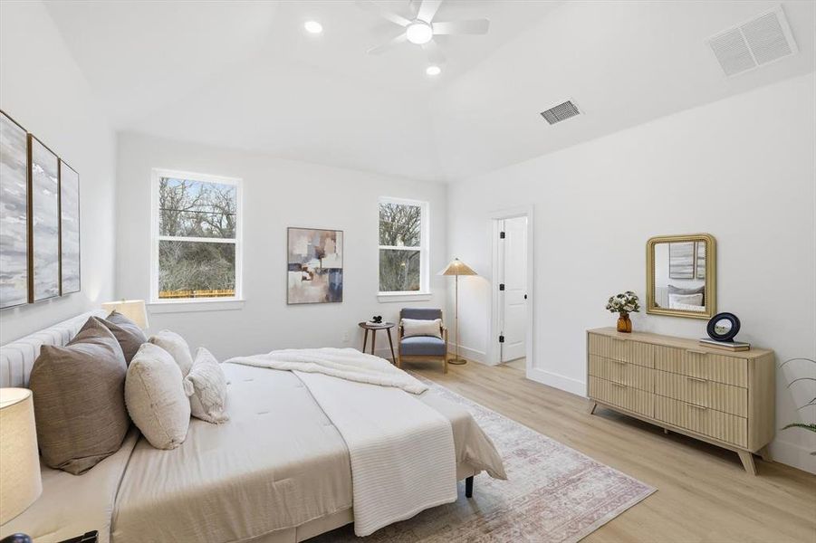 Furnished interior view inside a new home in , Fort Worth (Image 14).