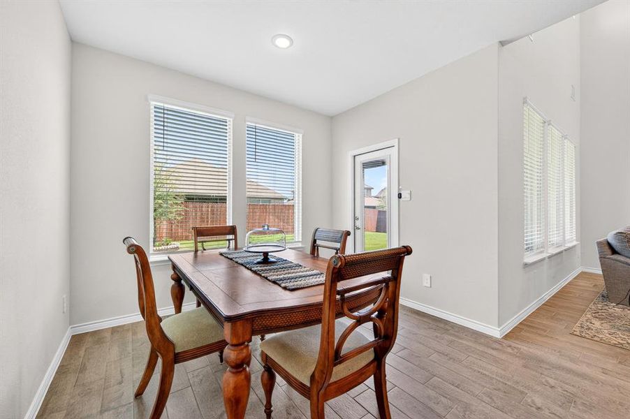 Furnished interior view inside a new home in , Fort Worth (Image 6).