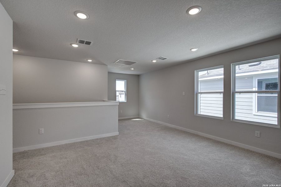Spacious, unfurnished interior of a new home in Millican Grove, San Antonio (Image 12). Spacious, unfurnished interior of a new home in Millican Grove, San Antonio (Image 12).