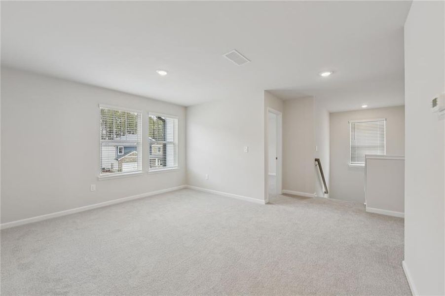 Spacious, unfurnished interior of a new home in Parkside at Grayson, Grayson (Image 38).