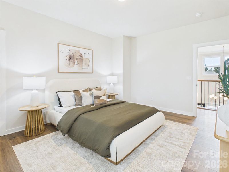 Furnished interior view inside a new home in , Mooresville (Image 32).