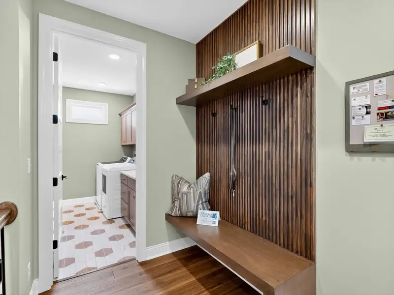 Representative furnished interior of a home built from the Salerno by Perfection Builders in The Courtyards at Oakland Hills, Louisville (Image 10).