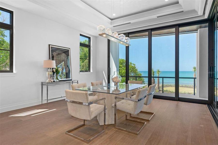 Furnished interior view inside a new home in , Sarasota (Image 16).