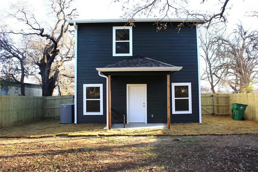 Exterior details and patio area of a home in , Stephenville (Image 3).