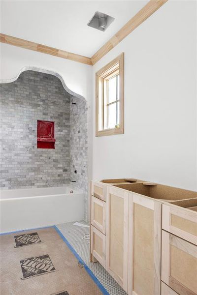 In-progress construction of a new home in , Dallas, TX (Image 23).