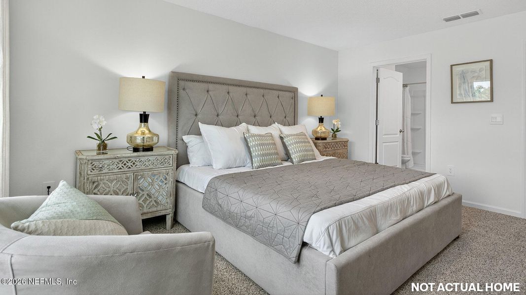 Furnished interior view inside a new home in Trout River, Jacksonville (Image 8).