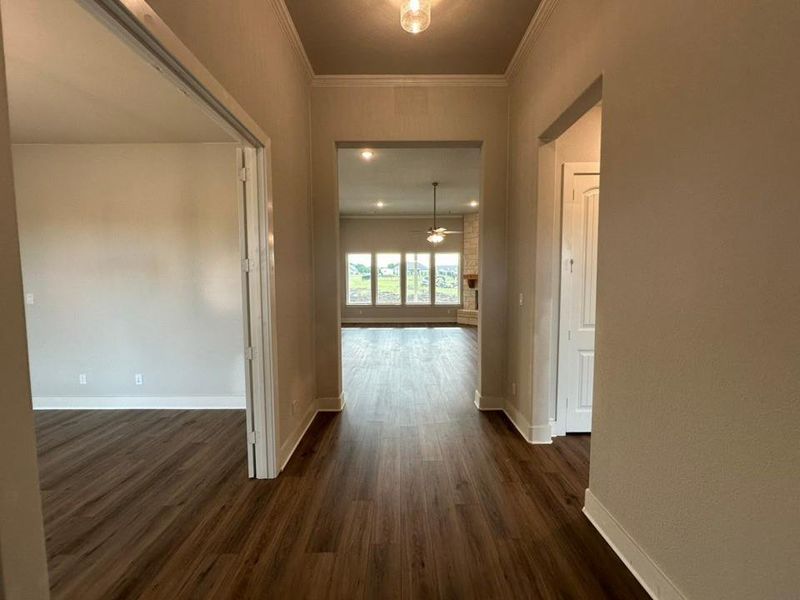 Spacious, unfurnished interior of a new home in Fannin Ranch, Leonard (Image 14).