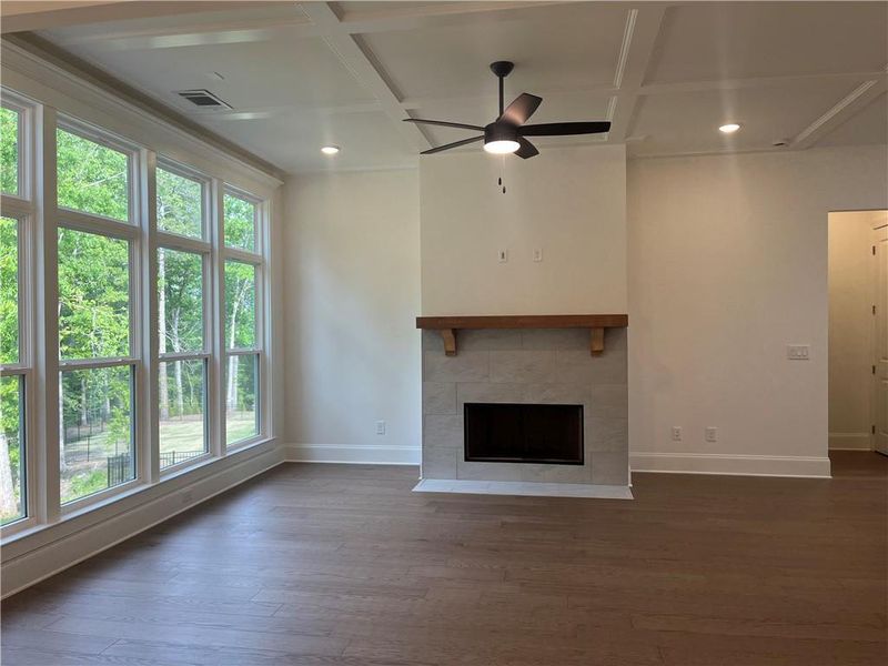 Spacious, unfurnished interior of a new home in Chattahoochee Reserve, Cumming (Image 10). Spacious, unfurnished interior of a new home in Chattahoochee Reserve, Cumming (Image 10).