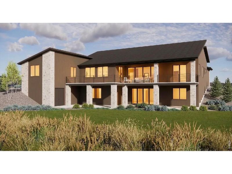 Front exterior of a new home in , Timnath, CO, highlighting curb appeal (Image 16).