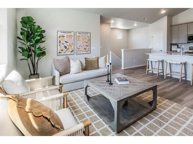 Furnished interior view inside a new home in , Windsor (Image 34).
