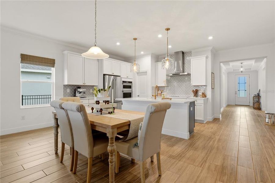 Furnished interior view inside a new home in , Parrish (Image 11).