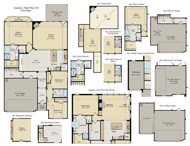 Augusta A8-1 Floor Plan